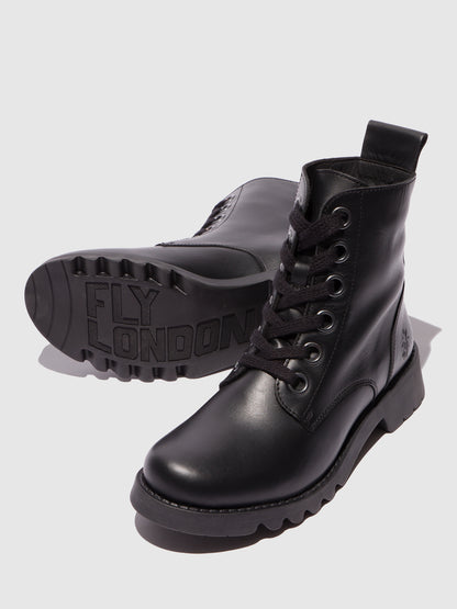 Botins em pele FLY London RAMY preto