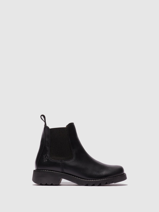 Botins em pele FLY London RILK preto