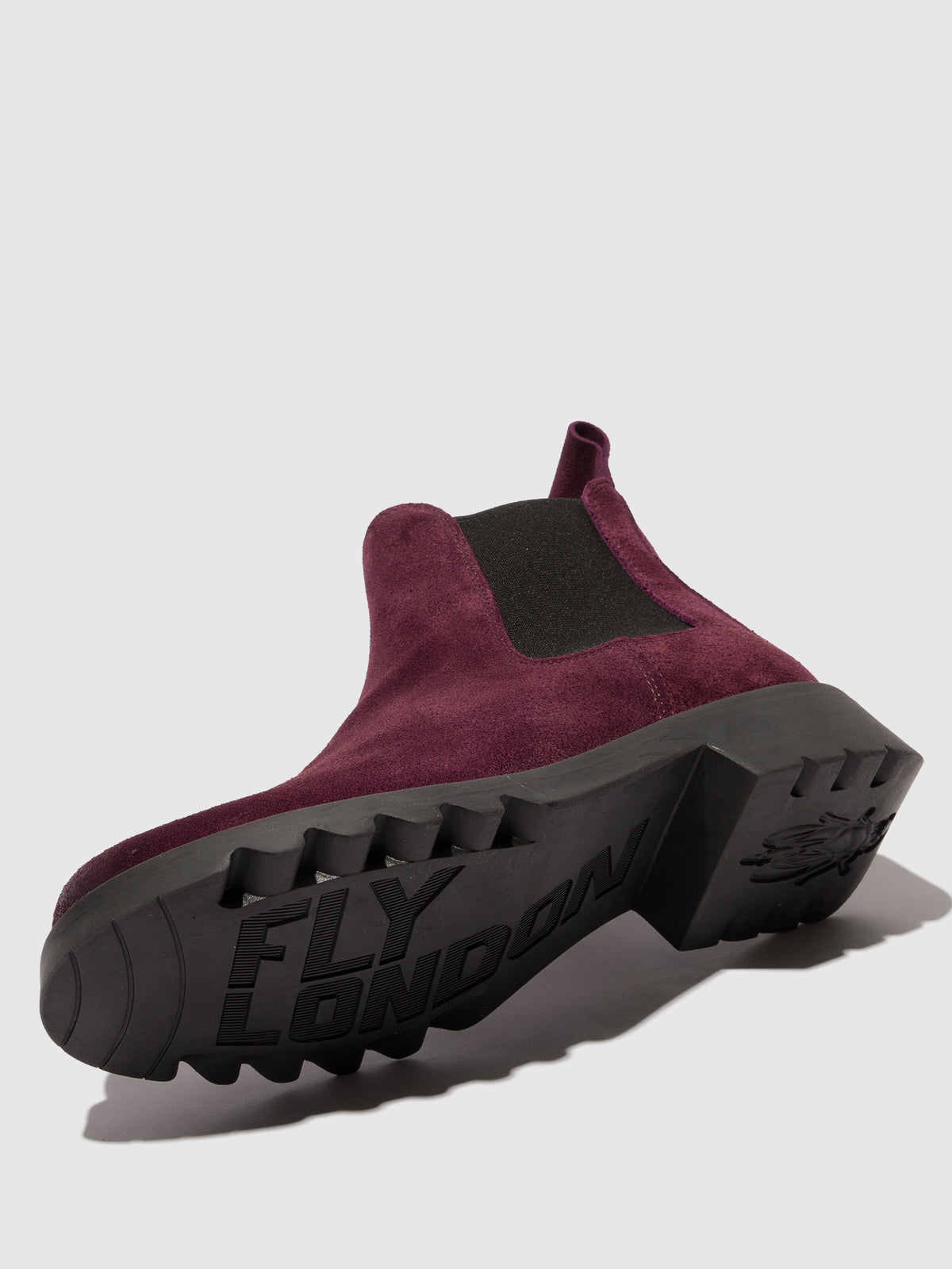Botins em pele FLY London RILK vinho