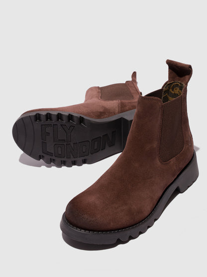 Botins em camurça FLY London RILK expresso