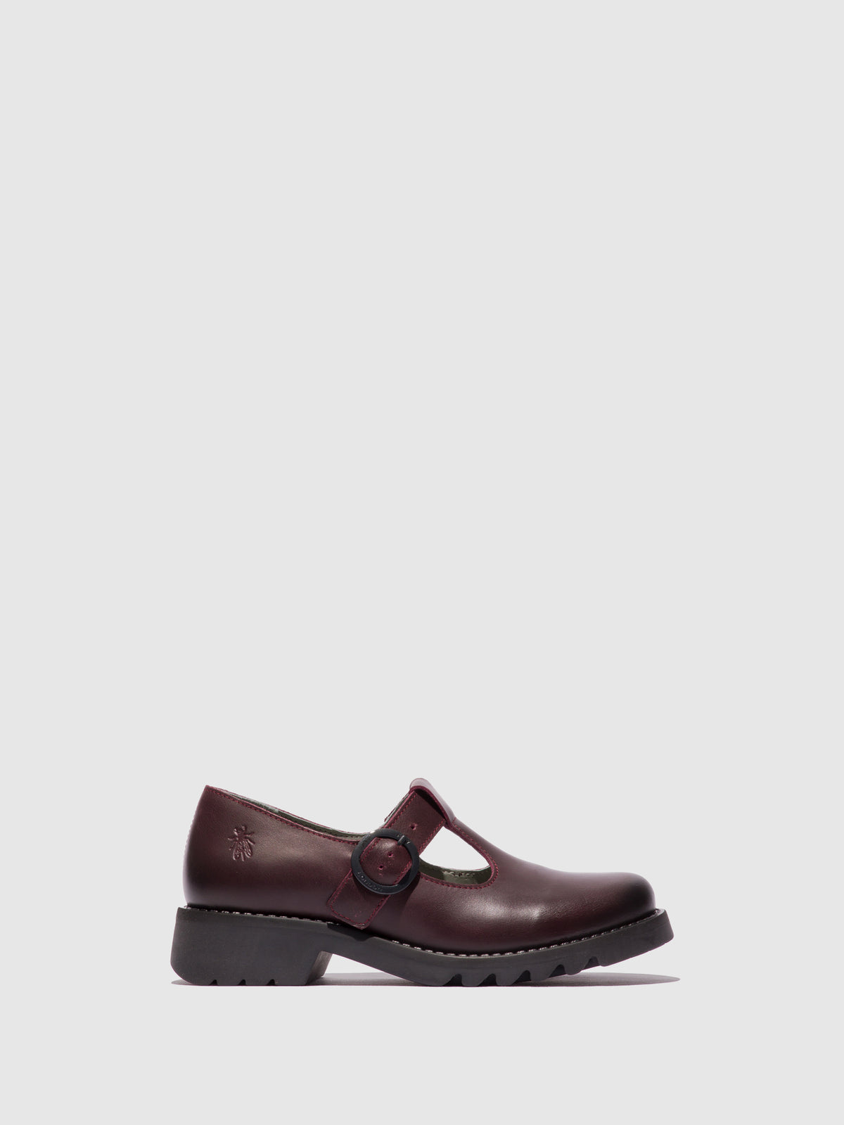 Sapatos em pele FLY London RUFE vinho