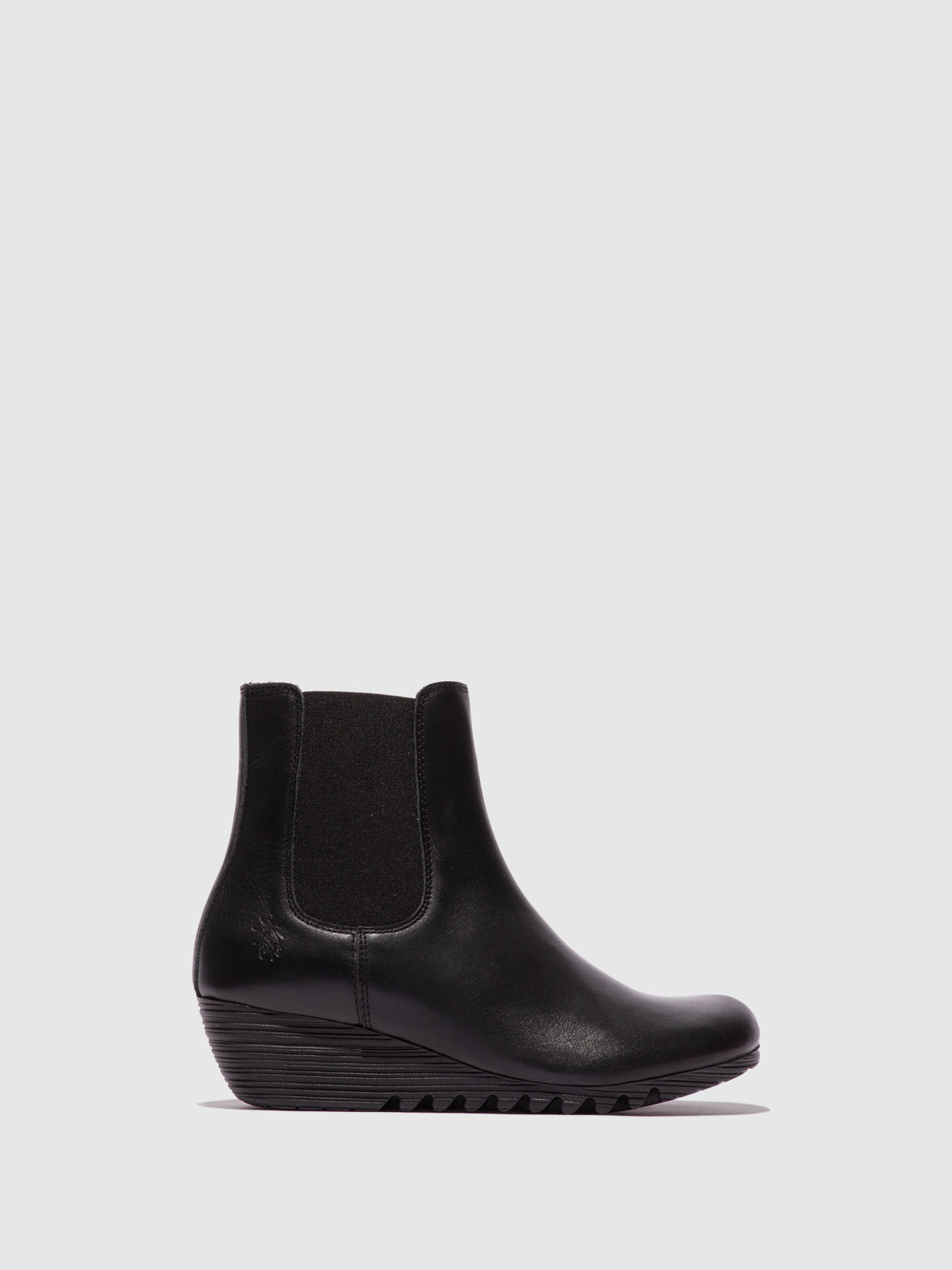 Botins em pele FLY London ORFU preto