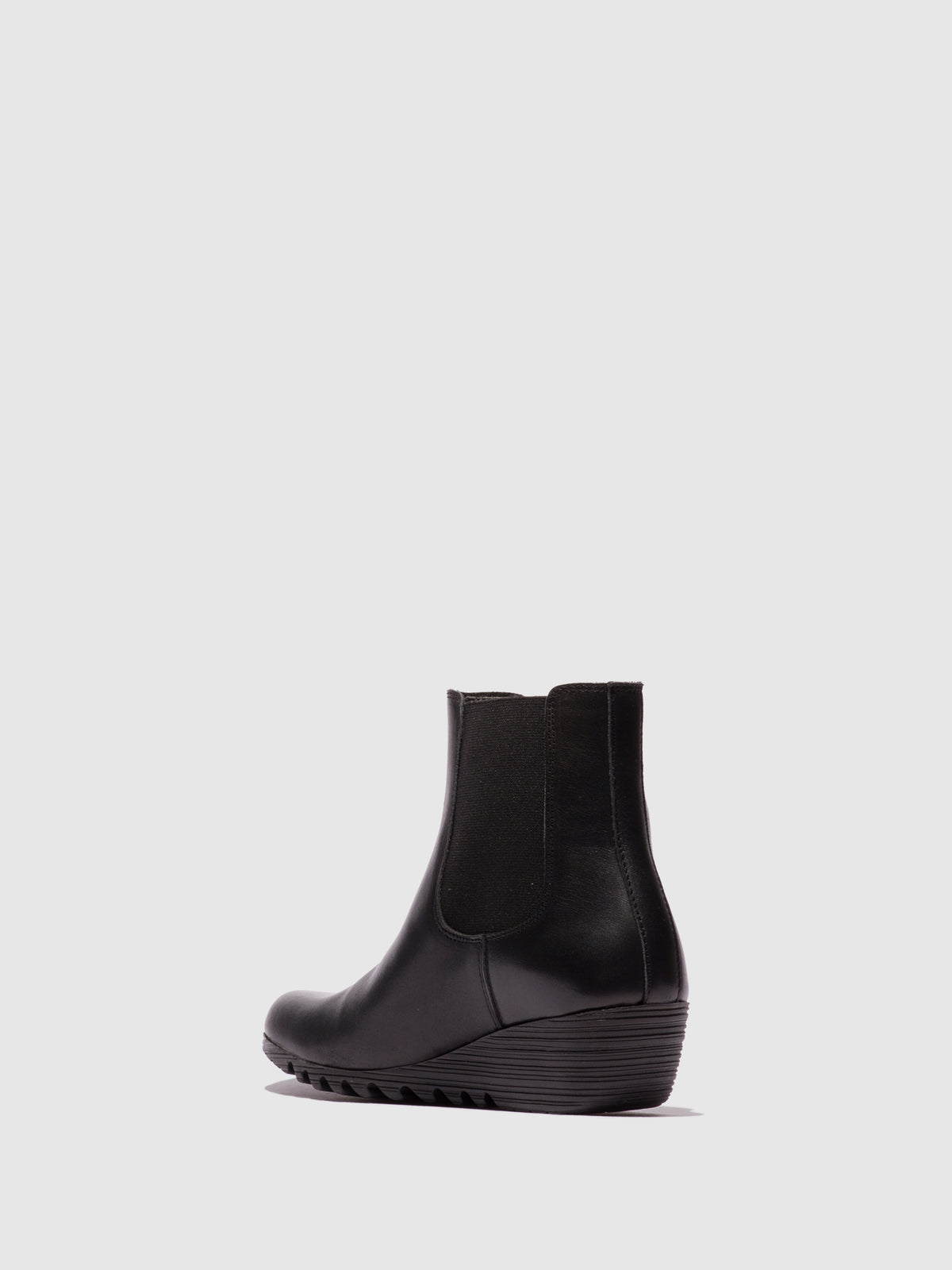 Botins em pele FLY London ORFU preto