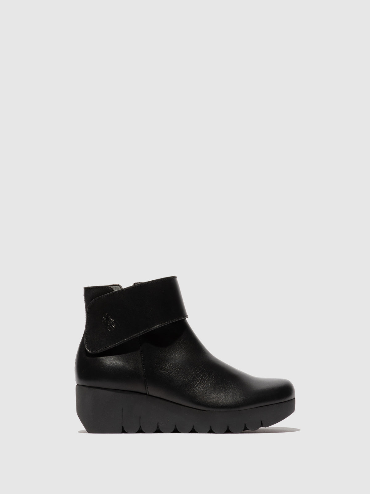 Botins em pele FLY London VUBE preto