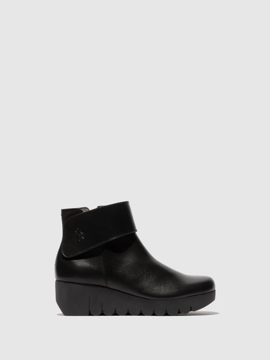 Botins em pele FLY London VUBE preto