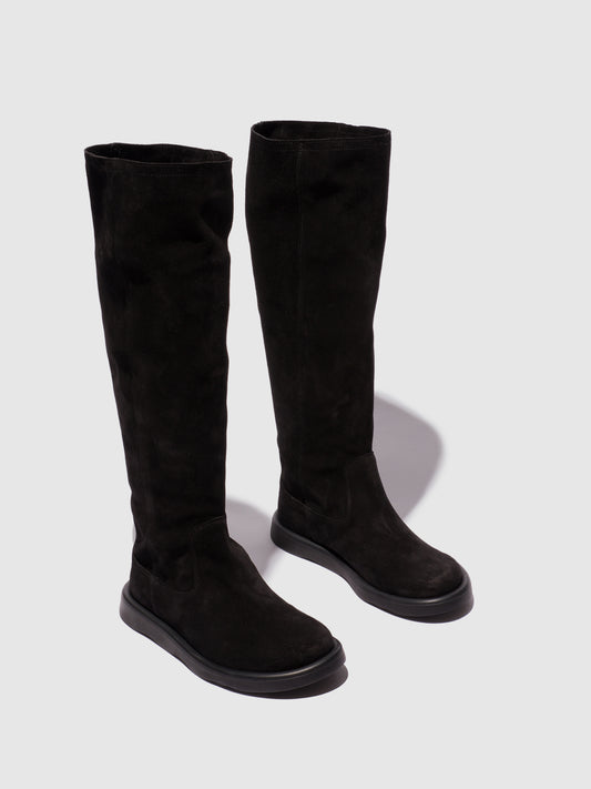 Botas em camurça FLY London TAMY preto