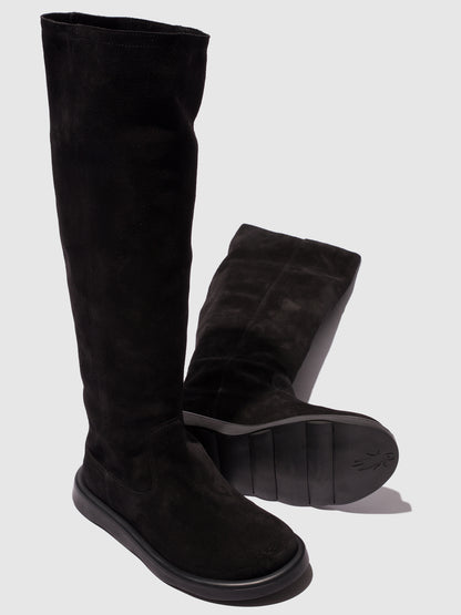 Botas em camurça FLY London TAMY preto