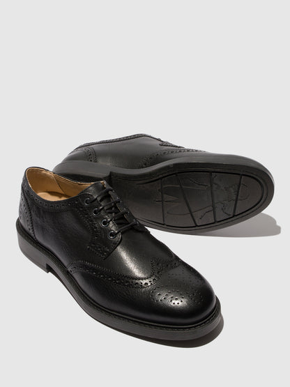 Sapatos em pele FLY London SHEI preto