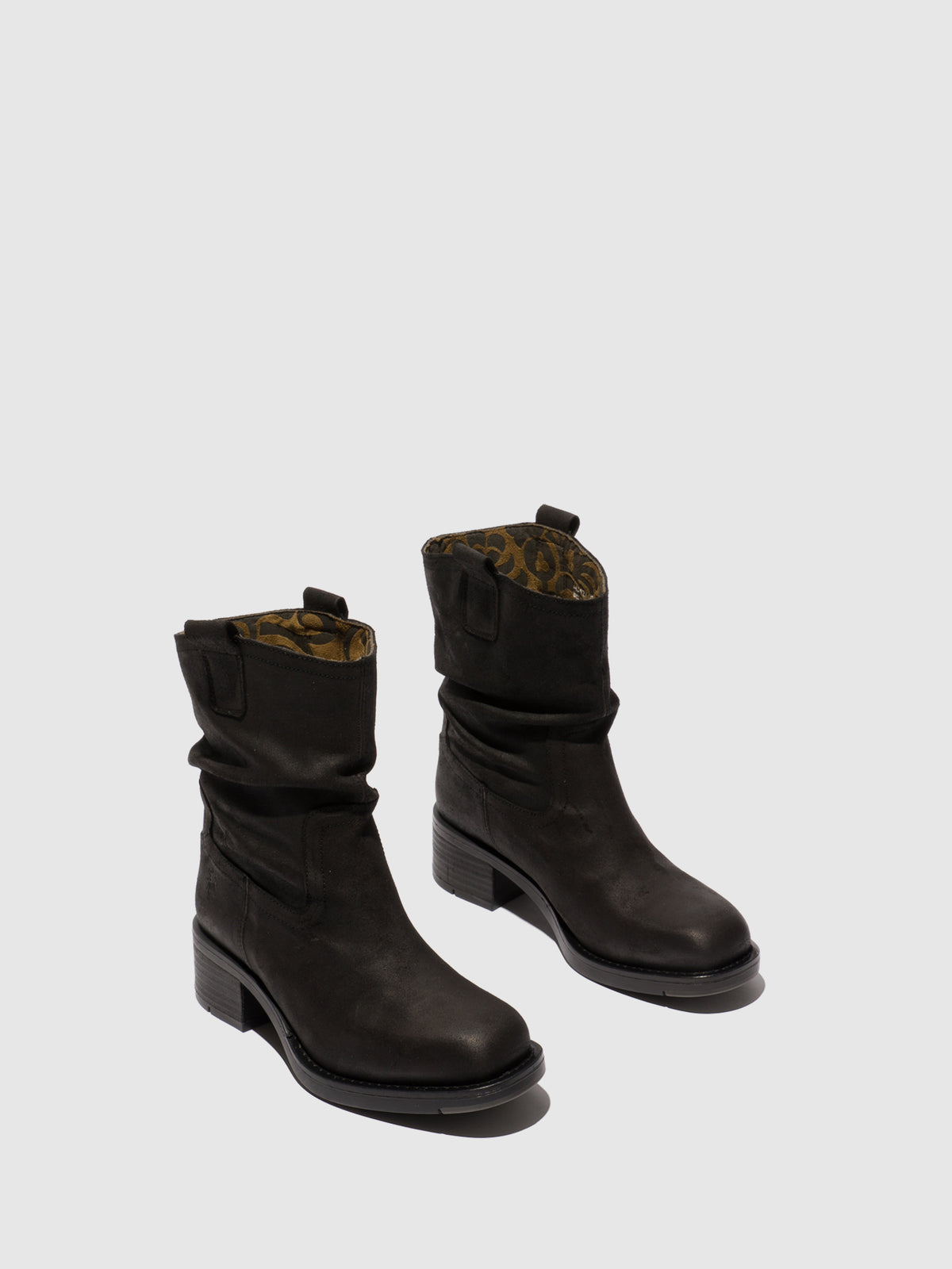 Botas em camurça FLY London ROOK preto