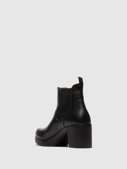 Botins em pele FLY London FAMY preto