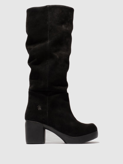 Botas em camurça FLY London FOIZ preto