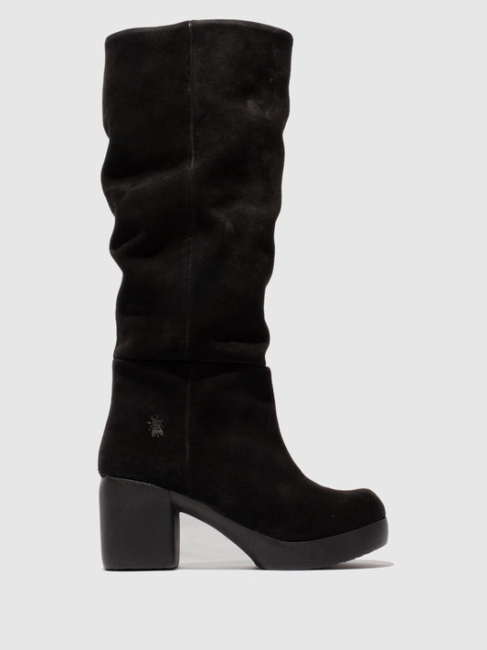 Botas em camurça FLY London FOIZ preto