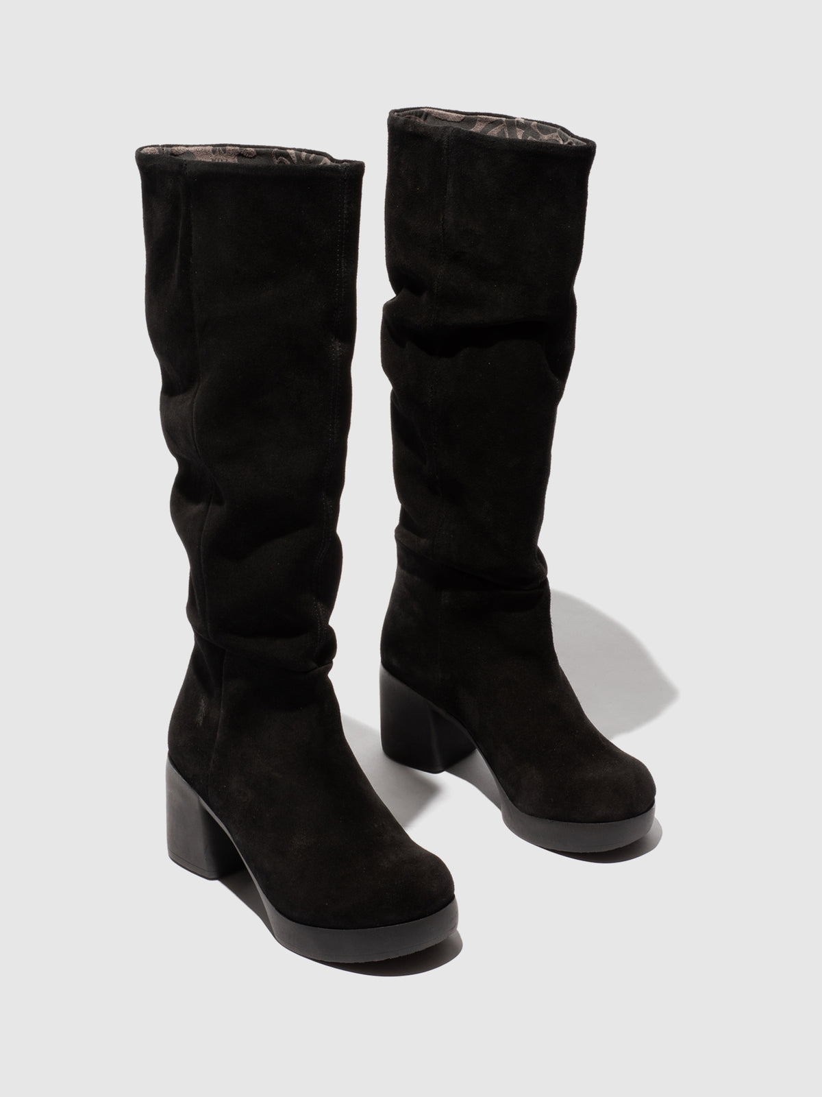 Botas em camurça FLY London FOIZ preto