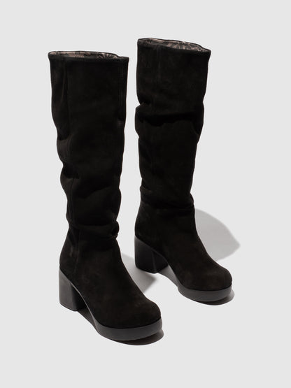 Botas em camurça FLY London FOIZ preto