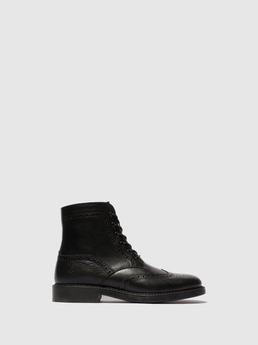 Botins em pele FLY London SILE preto