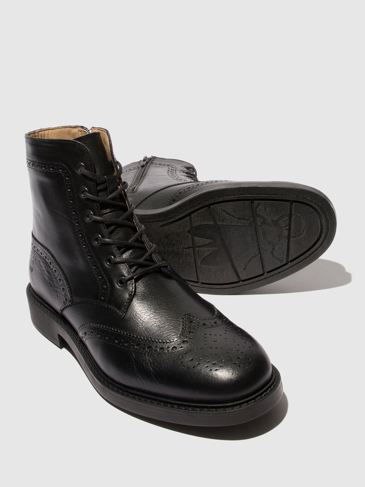 Botins em pele FLY London SILE preto