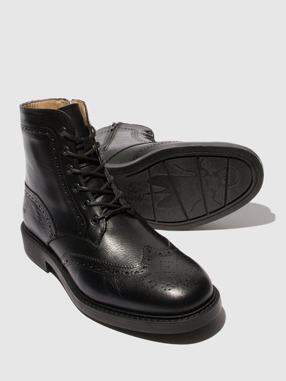 Botins em pele FLY London SILE preto