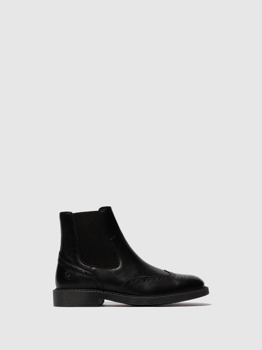 Botins em pele FLY London SOIT preto
