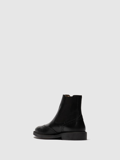 Botins em pele FLY London SOIT preto