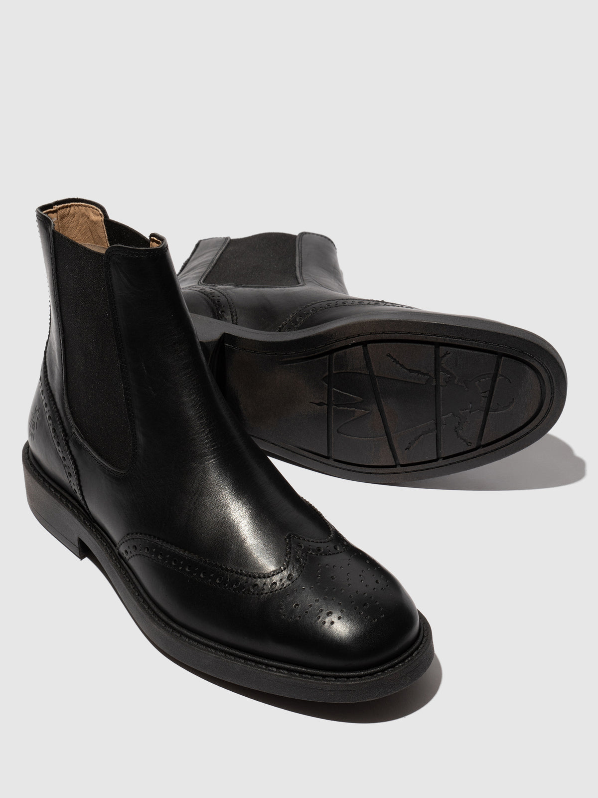 Botins em pele FLY London SOIT preto