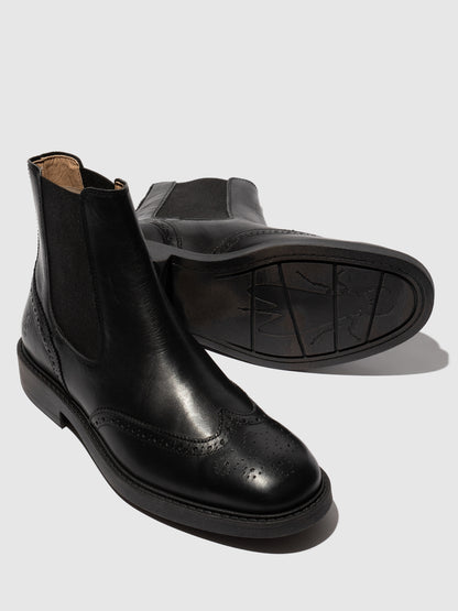Botins em pele FLY London SOIT preto
