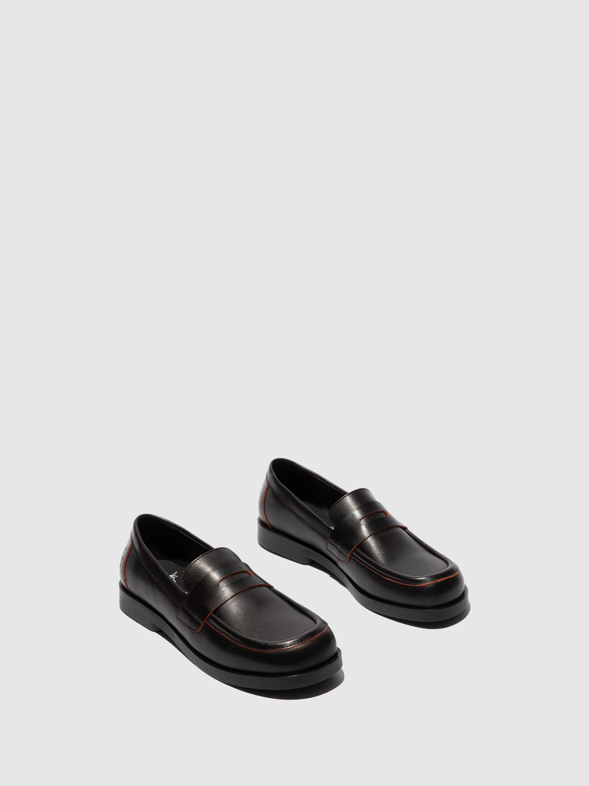 Sapatos em pele FLY London ANKI preto/vermelho