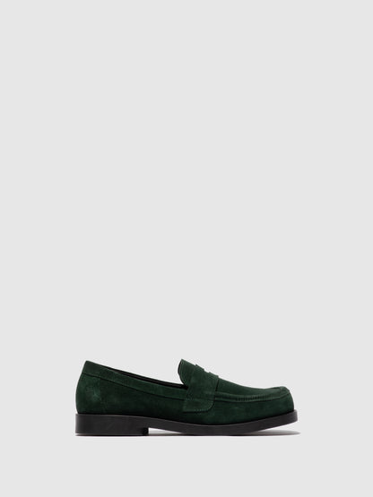 Sapatos em camurça FLY London ANKI verde-floresta