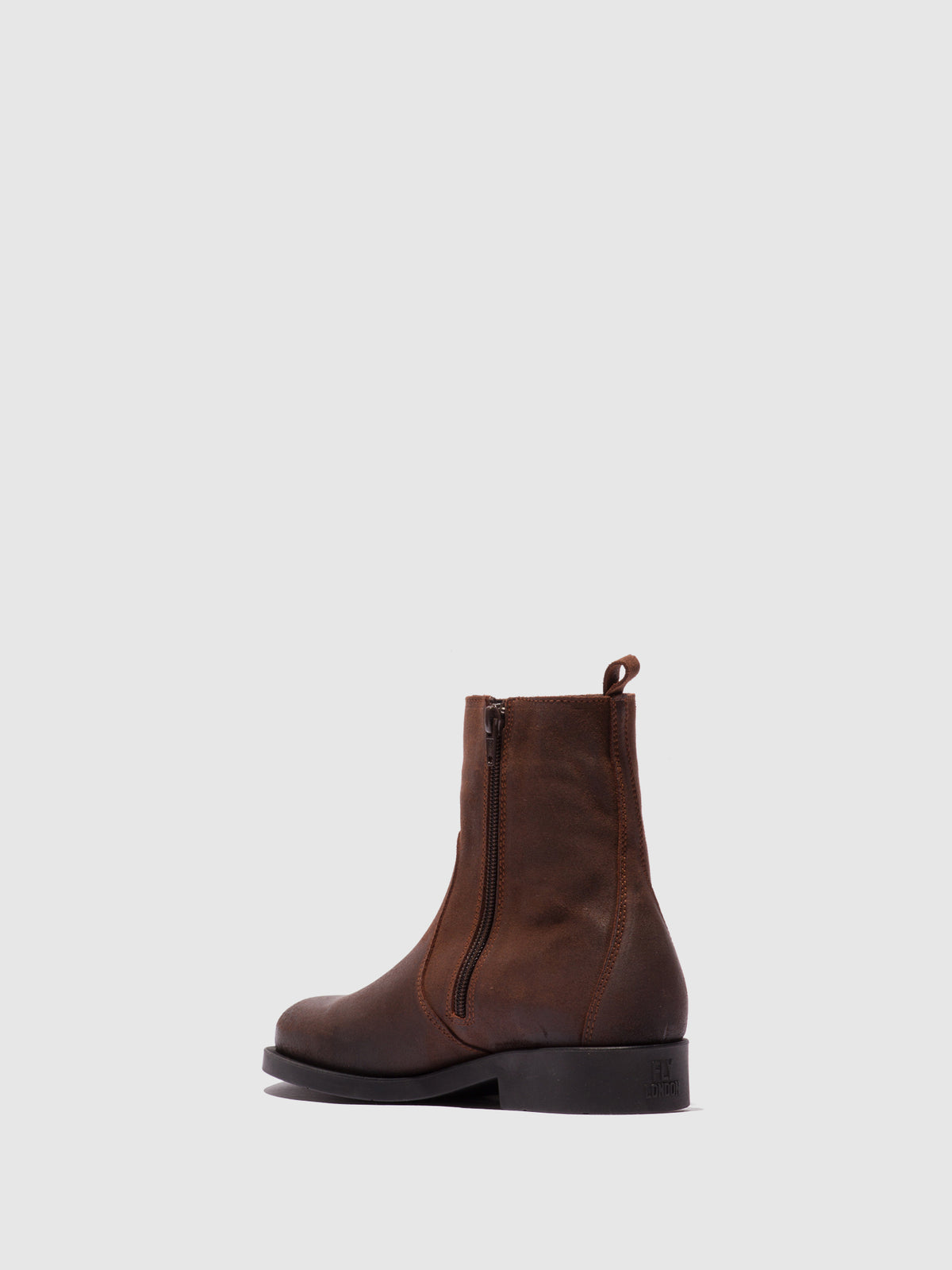 Botins em camurça FLY London JUJO conhaque