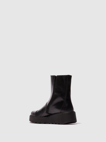 Botins em pele FLY London TARP preto