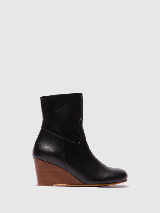 Botins em pele FLY London TAEL preto