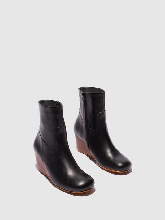 Botins em pele FLY London TAEL preto