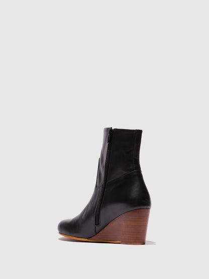 Botins em pele FLY London TAEL preto