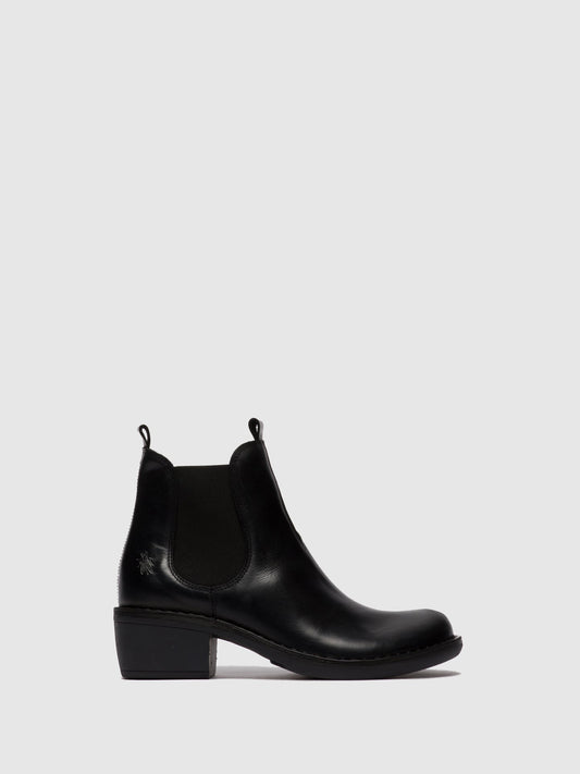Botins Chelsea FLY London MEME rug preto