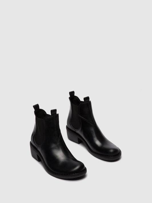Botins Chelsea FLY London MEME rug preto