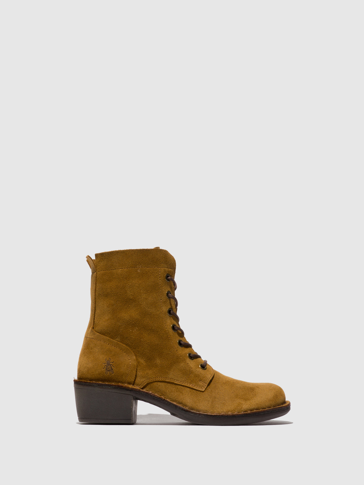 Botins em camurça FLY London MILU tabaco