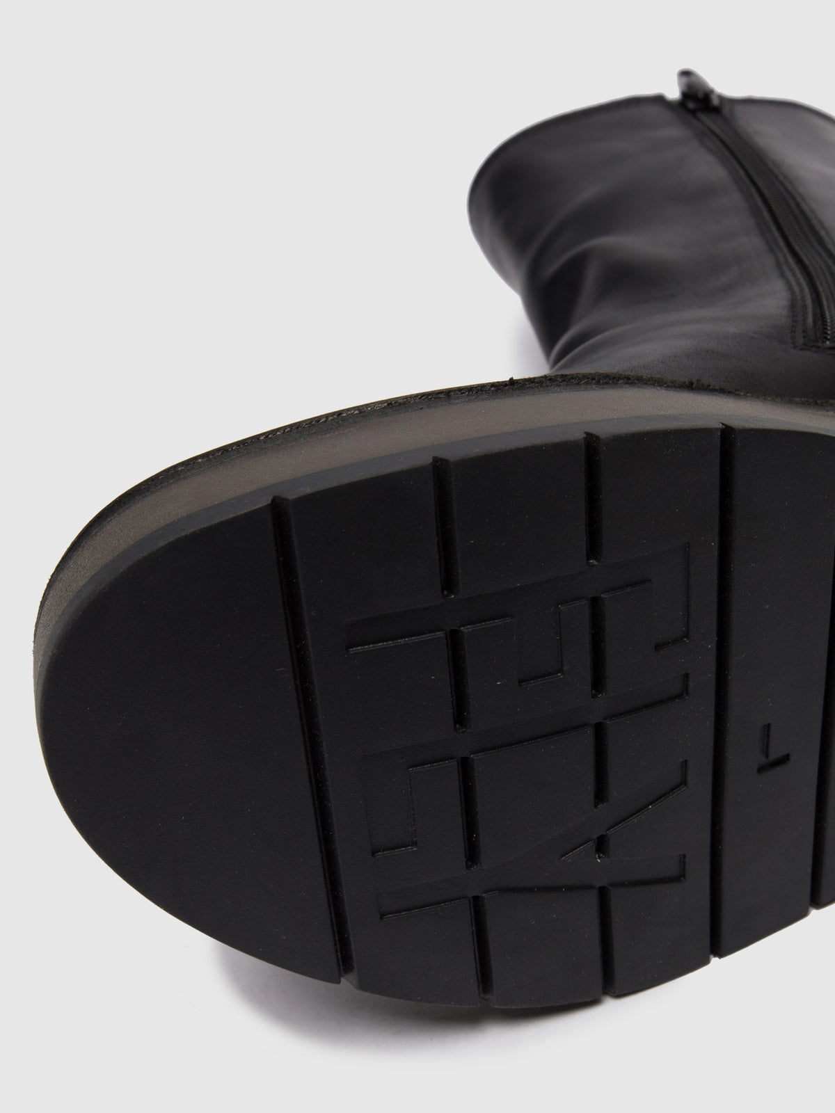 Botins com fecho FLY London RENO rug preto
