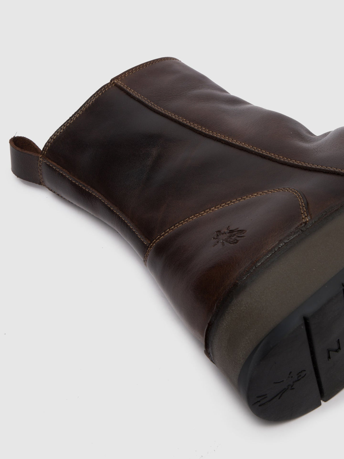 Botins com fecho FLY London RENO rug castanho-escuro