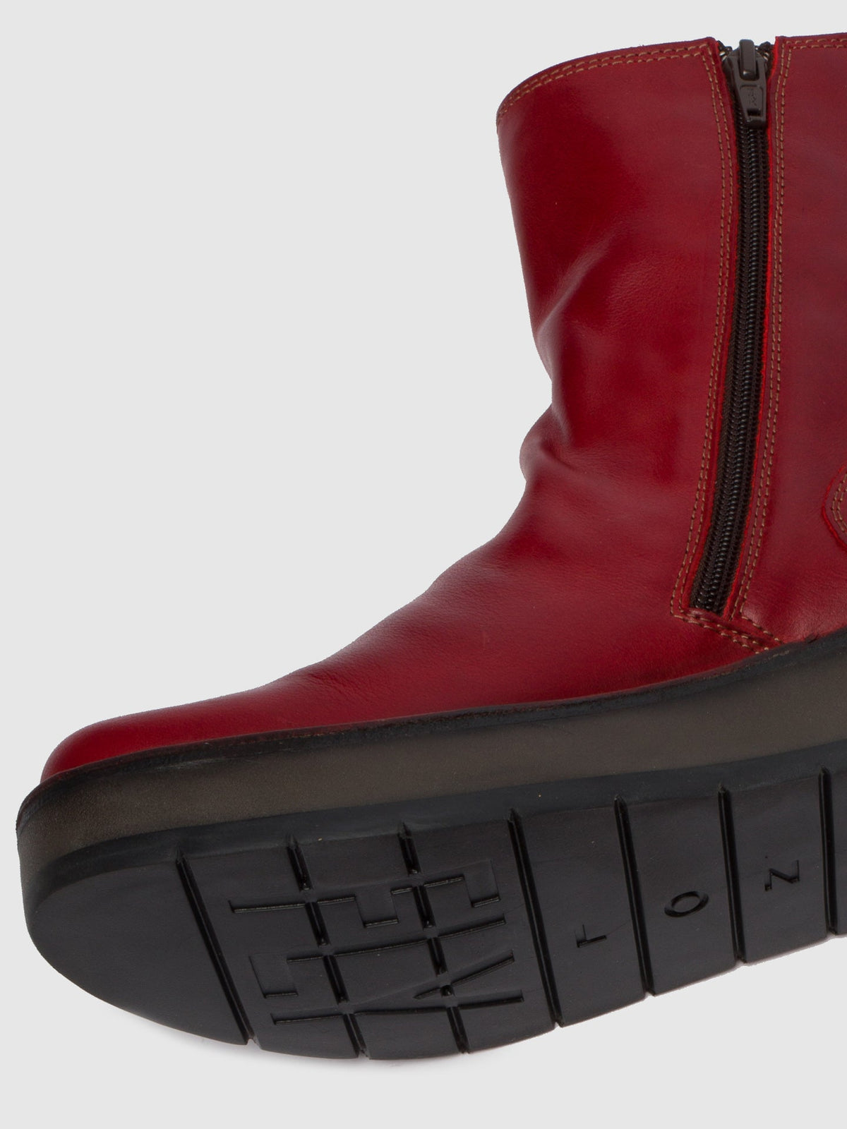 Botins com fecho FLY London RENO rug vermelho