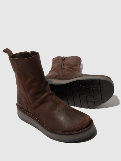 Botins em camurça FLY London RENO expresso