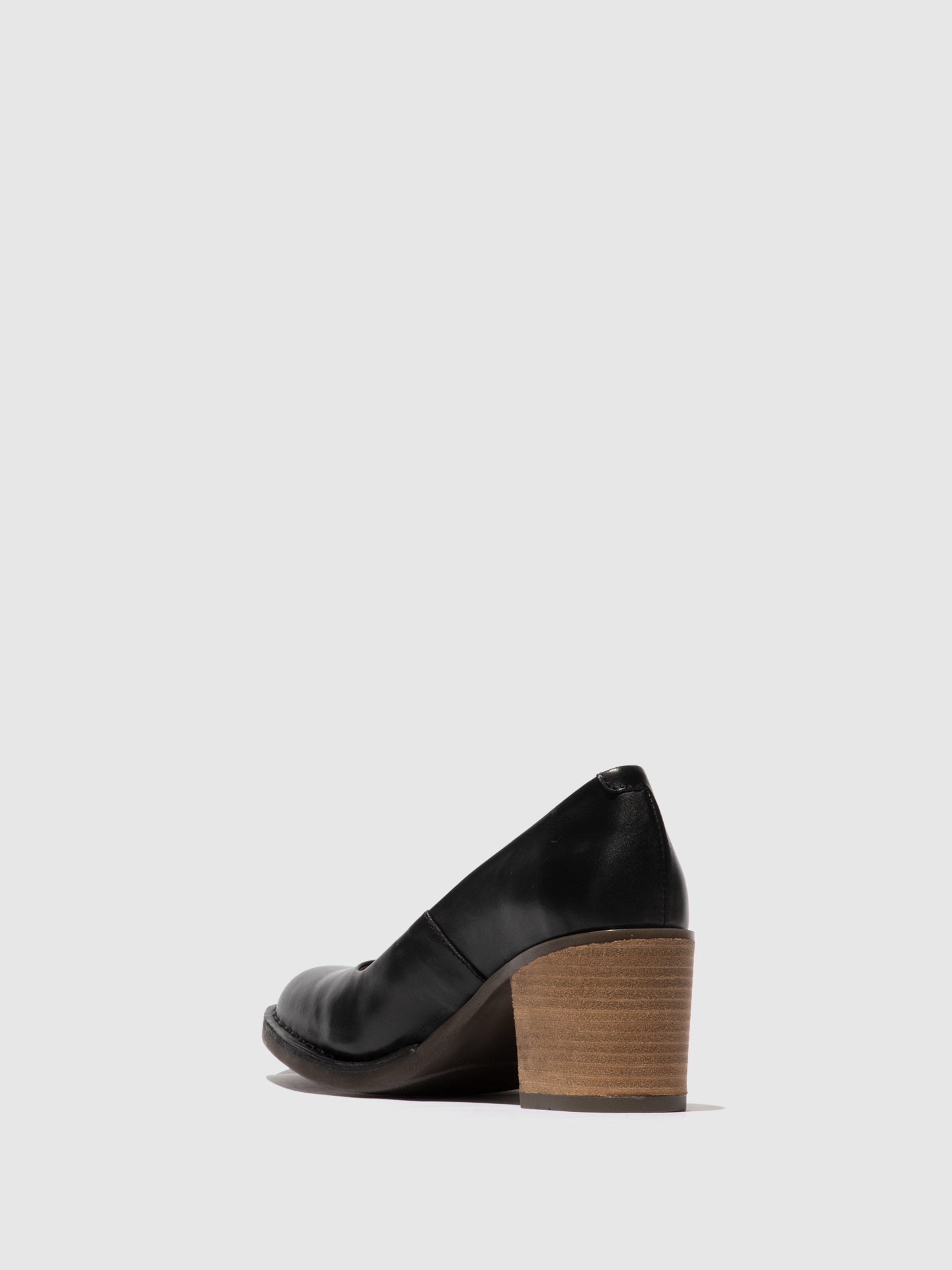 Sapatos em pele FLY London BERY preto
