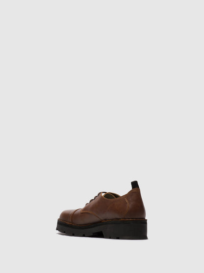 Sapatos em pele FLY London KLOU castanho