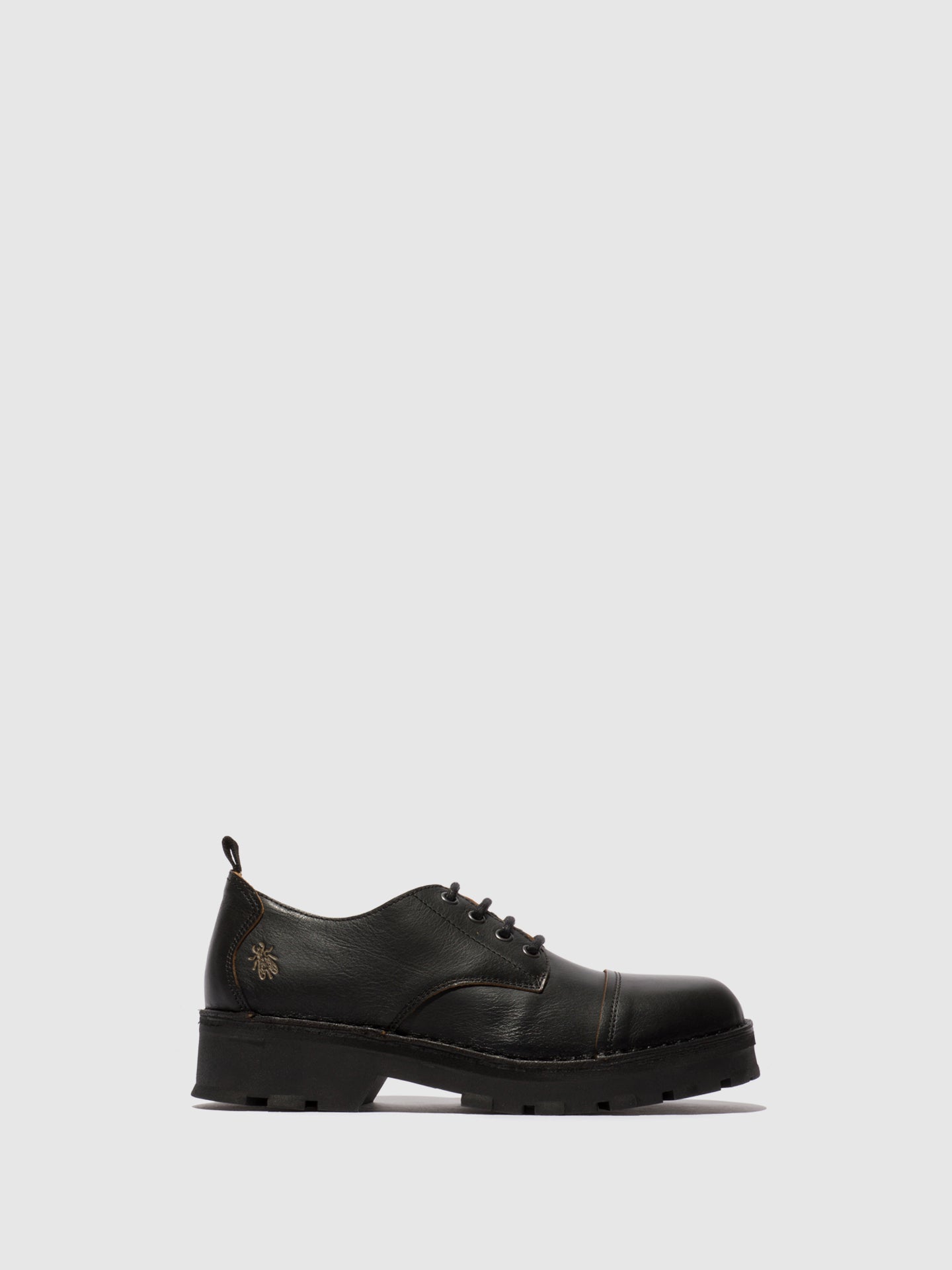 Sapatos em pele FLY London KLOU preto