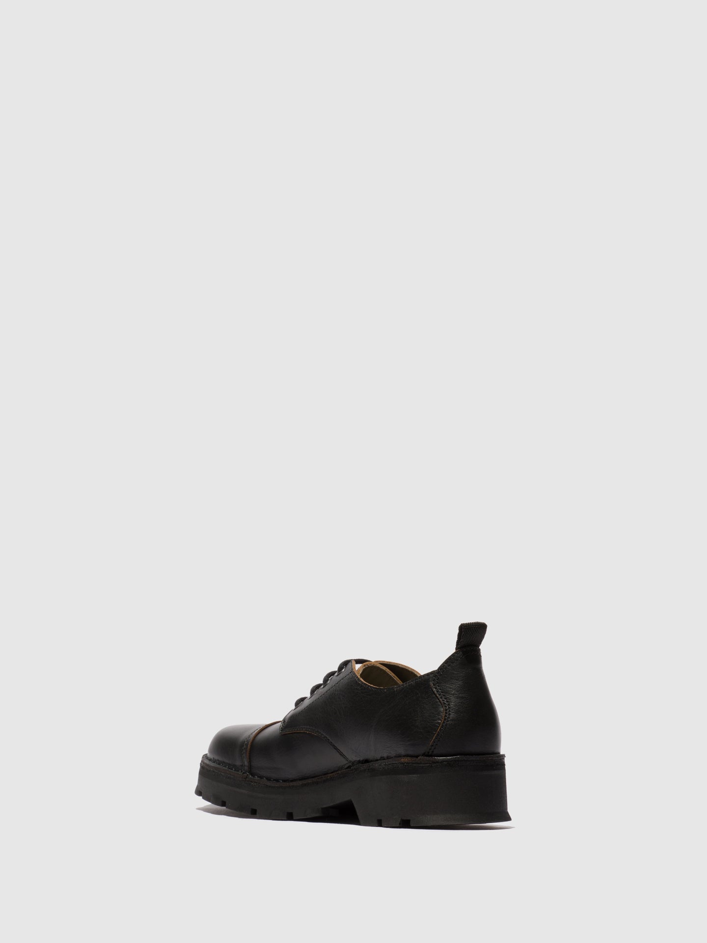 Sapatos em pele FLY London KLOU preto