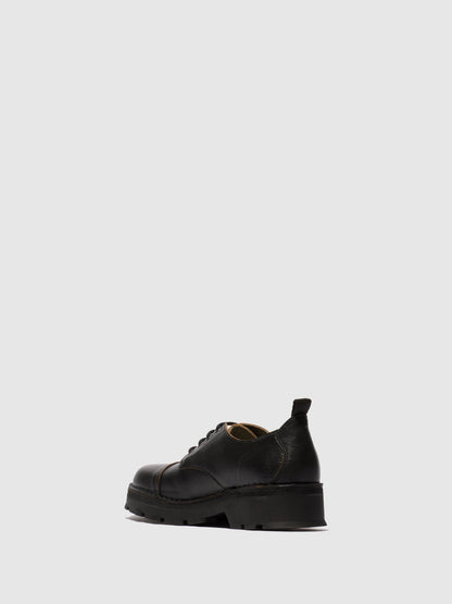 Sapatos em pele FLY London KLOU preto