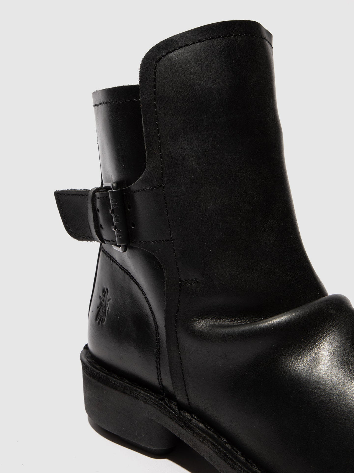 Botins com fivela em pele FLY London NURY preto