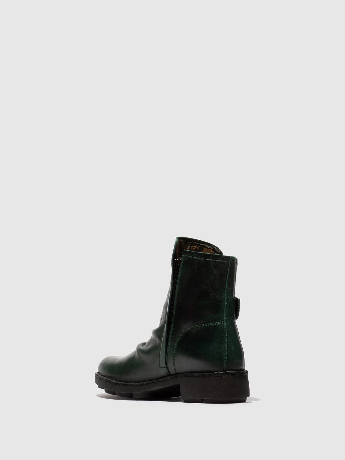 Botins com fivela em pele FLY London NURY petrol