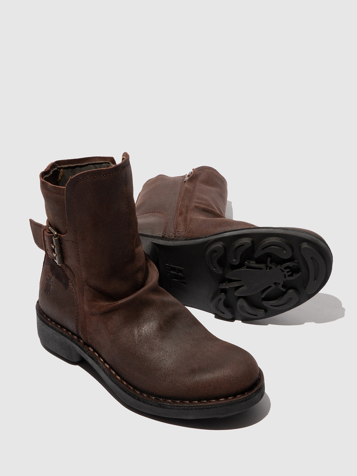 Botins em camurça FLY London NURY expresso