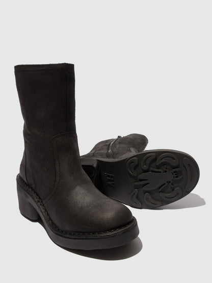 Botas em camurça FLY London NORE preto