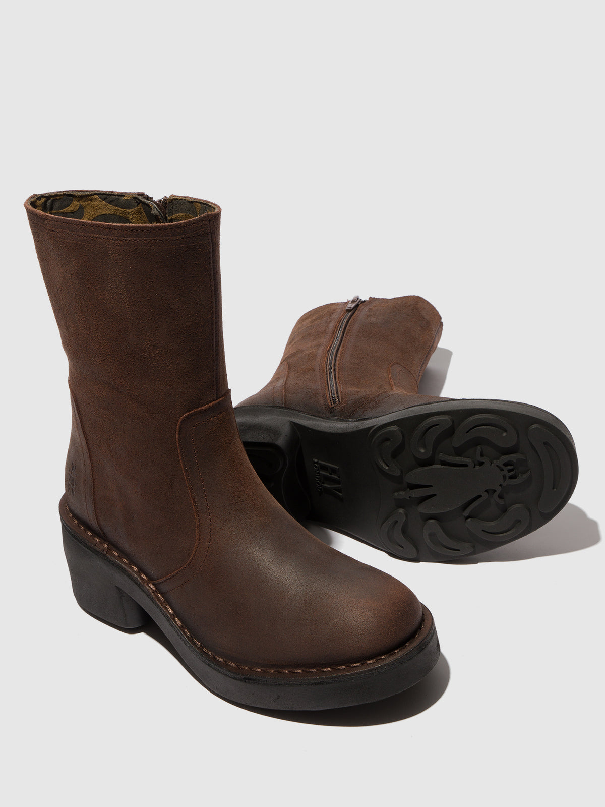 Botas em camurça FLY London NORE expresso