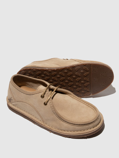 Sapatos em pele camurça FLY London MELL taupe
